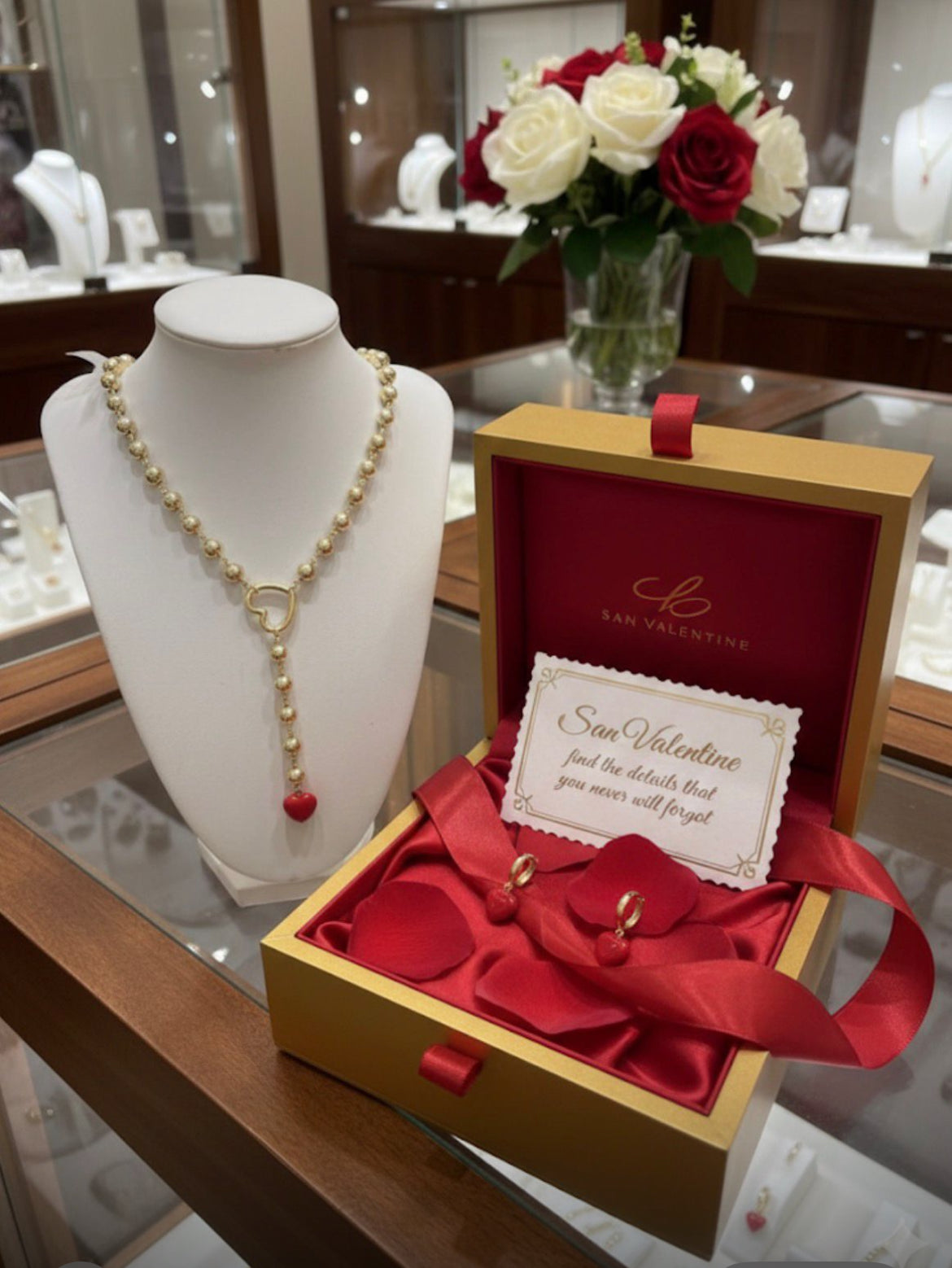 Eternal Red Heart Set